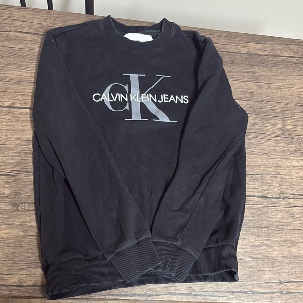 Calvin Klein Black Crewneck Sweater